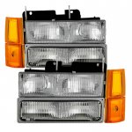 GMC Sierra 2500 1994-1998 Replacement Headlights Set