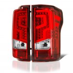 Ford F150 2018-2020 Red Custom LED Tail Lights