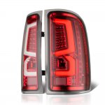 2012 GMC Sierra Denali LED Tail Lights J2W