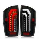 2018 Toyota Tacoma Black LED Tail Lights Sequential Signals J3