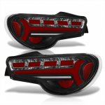 Toyota 86 2017-2020 Black LED Tail Lights Sequential Signals