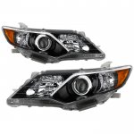 Toyota Camry 2012-2014 Black Projector Headlights