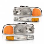 1999 GMC Sierra Replacement Headlights Set