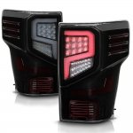 2016 Nissan Titan Black Smoked LED Tail Lights