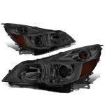 Subaru Legacy 2010-2014 Smoked Facelifted Projector Headlights