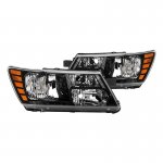 Dodge Journey 2009-2018 Black Headlights