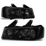 2011 Chevy Express Van Black Smoked Headlights