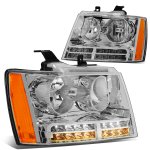 2008 Chevy Tahoe Headlights LED DRL Signals