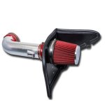 2014 Chevy Camaro SS V8 Cold Air Intake with Heat Shield and Red Filter