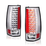 2014 Chevy Tahoe Chrome LED Tail Lights