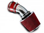 2000 Buick Park Avenue Polished Short Ram Intake with Red Air Filter