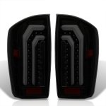 2016 Toyota Tacoma Black Smoked LED Tail Lights Sequential Signals J3