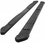 2021 Chevy Silverado 1500 Crew Cab Black Running Boards 6 inch