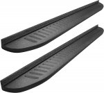 2023 Chevy Silverado 2500HD Crew Cab Black Running Boards 7 inch