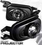 2005 Mercedes Benz C Class Black Projector Fog Lights