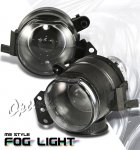 2004 BMW 6 Series Black Projector Fog Lights