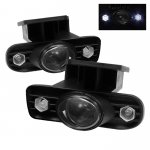 GMC Sierra 1500HD 2001-2002 Smoked Halo Projector Fog Lights with LED