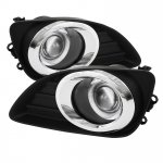 2011 Toyota Camry Clear Halo Projector Fog Lights