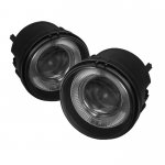 2010 Dodge Caliber Smoked Halo Projector Fog Lights