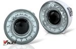 2006 Ford F150 Smoked Halo Projector Fog Lights
