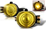 2003 Dodge Ram Yellow Halo Projector Fog Lights