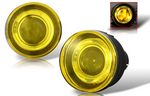 2002 Dodge Dakota Yellow Halo Projector Fog Lights