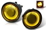 Nissan Altima 2002-2004 Yellow Halo Projector Fog Lights