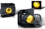 2001 Ford F150 Yellow Halo Projector Fog Lights