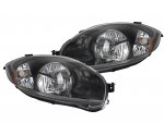 2007 Mitsubishi Eclipse Depo Black Euro Headlights