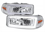 2004 GMC Sierra 2500 Chrome Projector Headlights