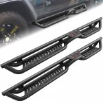 2014 Jeep Wrangler JK 4-Door Black Nerf Bars