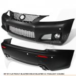 2008 Lexus IS250 IS-F Style Front and Rear Bumpers Conversion