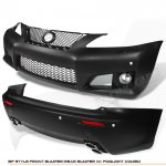 2007 Lexus IS350 IS-F Style Front and Rear Bumpers Conversion