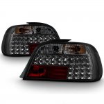 1999 BMW E38 7 Series Smoked LED Tail Lights