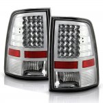 Dodge Ram 2009-2018 Chrome LED Tail Lights