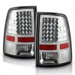 2012 Dodge Ram 2500 Chrome LED Tail Lights