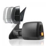 2010 Toyota Tundra Power Folding Tow Mirrors Smoked LED Lights