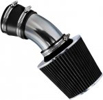 2004 Buick LeSabre Polished Short Ram Intake with Black Air Filter