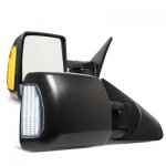 Toyota Tundra 2007-2013 Towing Mirrors Smoked Switchback LED Sequential Signal