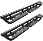 Toyota Tundra CrewMax 2014-2021 Black Nerf Bars Bed Access Step