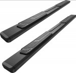 2024 Toyota Tacoma Double Cab Black Nerf Bars 5 Inch