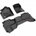 Ford F150 SuperCrew 2010-2014 Floor Liners Rubber