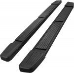 Ford F150 SuperCrew 2021-2024 Running Boards Side Steps Black 6 Inch