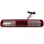 Chevy Silverado 2500HD 2001-2006 Red Clear LED Third Brake Light