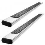 2025 Toyota Tundra Double Cab Running Boards Hex Step Stainless 6 Inch