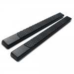 Ford F150 Regular Cab 2004-2008 Running Boards Hex Step Black 6 Inch