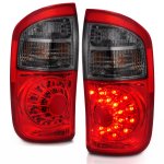 Toyota Tundra Double Cab 2004-2006 LED Tail Lights Red and Smoked