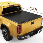 2016 GMC Canyon Crew Short Bed Tonneau Cover Roll Up