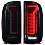 GMC Canyon 2015-2022 Black Smoked Tube LED Tail Lights