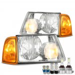 Ford Ranger 2001-2011 LED Headlight Bulbs Set Complete Kit